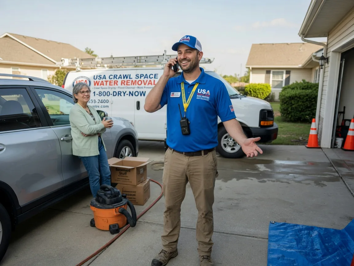 Crawl Space Water Removal Thomas, OK FAQs